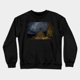 Charcoal Kiln Startrails Crewneck Sweatshirt